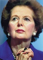 Margaret Thatcher, a vaslady